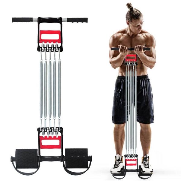 seladjustable spring chest developer expander tension puller muscle exercise tackle dual-purpose or three-purpose tensioner resistance
seladjustable spring chest developer expander tension puller muscle exercise tackle dual-purpose or three-purpose tensioner resistance