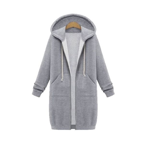 oversized women hooded sweatshirts autumn winter warm cotton velvet coats female drawstring hoodies outwear long coat 210813, Black
oversized women hooded sweatshirts autumn winter warm cotton velvet coats female drawstring hoodies outwear long coat 210813, Black