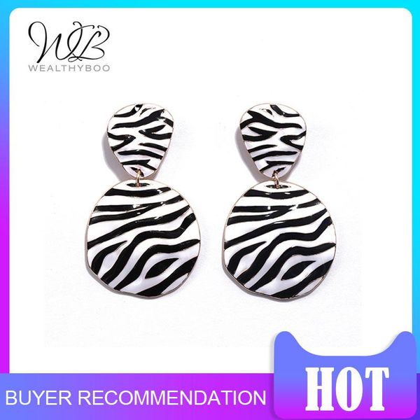women leopard zebra print pattern irregular animal drop earrings fashion jewelry 2021 for gift dangle & chandelier, Silver
women leopard zebra print pattern irregular animal drop earrings fashion jewelry 2021 for gift dangle & chandelier, Silver
