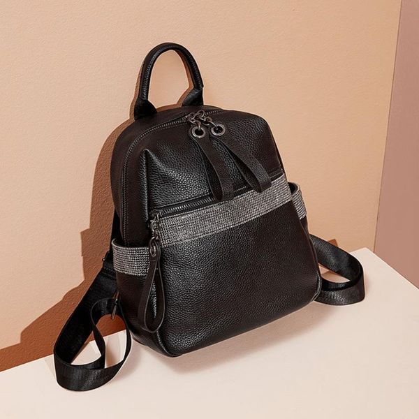 backpack 100% full genuine leather double shoulder bags student and 2021 fashion large capacity satchels
backpack 100% full genuine leather double shoulder bags student and 2021 fashion large capacity satchels