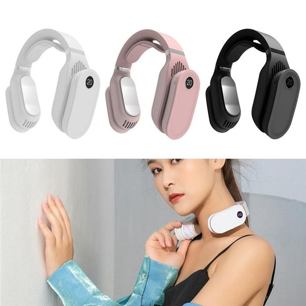smart home control mini neck fan 2600mah portable bladeless rechargeable leafless hanging fans air cooler cooling wearable neckband
smart home control mini neck fan 2600mah portable bladeless rechargeable leafless hanging fans air cooler cooling wearable neckband