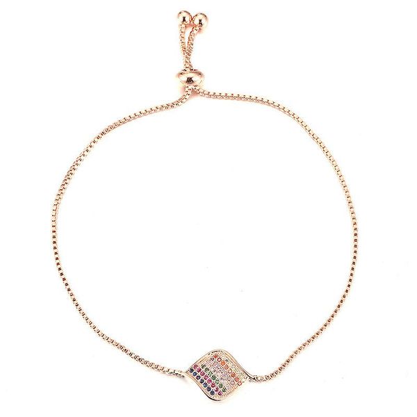 link, chain women adjustable bracelet fashion colorful zircon multicolor jewelry gift for girlfriend valentine's day, Black
link, chain women adjustable bracelet fashion colorful zircon multicolor jewelry gift for girlfriend valentine's day, Black