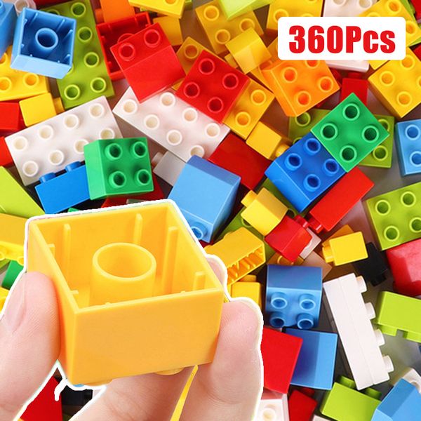 120-360Pcs Big size colorful bulk particle slide blocks DIY compatible with blocks childrens toys
120-360Pcs Big size colorful bulk particle slide blocks DIY compatible with blocks childrens toys