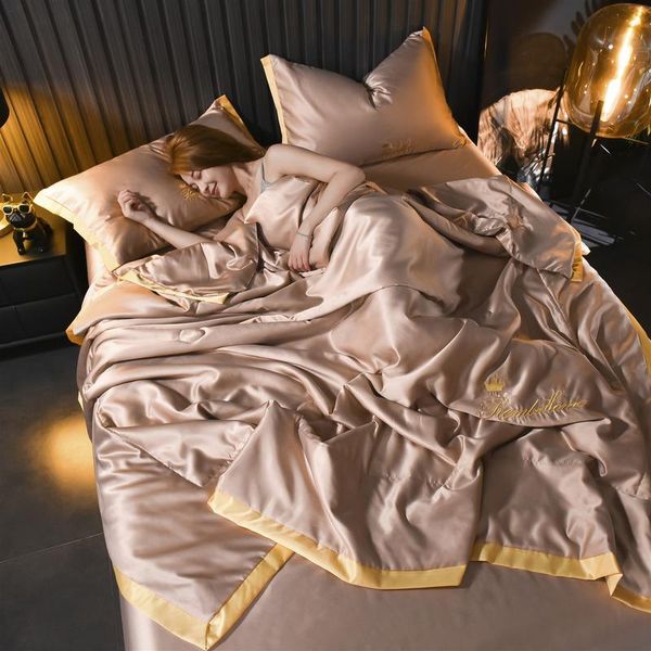 comforters & sets summer household items, high-quality bedspread set, pure color bedding soft sheets, quilt cover
comforters & sets summer household items, high-quality bedspread set, pure color bedding soft sheets, quilt cover