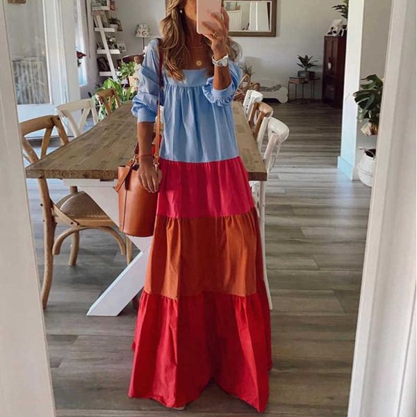 casual dresses women elegant collar patchwork party spring long sleeve vintage pleated es vestido xxl fwdt, Black;gray
casual dresses women elegant collar patchwork party spring long sleeve vintage pleated es vestido xxl fwdt, Black;gray