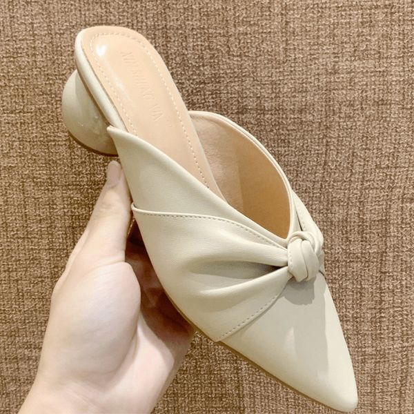 Summer Women Shoes High Heel Mules Shoes Sandals Outdoor Slippers Slides Casual Shoes Leather Fashion Office Dress Black
Summer Women Shoes High Heel Mules Shoes Sandals Outdoor Slippers Slides Casual Shoes Leather Fashion Office Dress Black