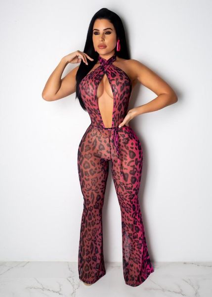 women's jumpsuits & rompers jrry leopard women hater neckline chiffon fabric jumpsuit sashes backless bodysuit, Black;white
women's jumpsuits & rompers jrry leopard women hater neckline chiffon fabric jumpsuit sashes backless bodysuit, Black;white