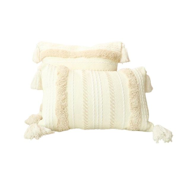 pillow bohemian woven tufted with tassel series decorative throw cover cushion decoration for home living room
pillow bohemian woven tufted with tassel series decorative throw cover cushion decoration for home living room