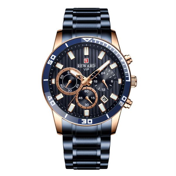 wristwatches reward men watches business waterproof stainless steel quartz watch for sport wrist date analog clock erkek kol saati, Slivery;brown
wristwatches reward men watches business waterproof stainless steel quartz watch for sport wrist date analog clock erkek kol saati, Slivery;brown