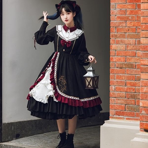 gothic lolita dress harajuku street fashion cross cosplay female dress japanese soft sister style cute dress japanese 12521, Red
gothic lolita dress harajuku street fashion cross cosplay female dress japanese soft sister style cute dress japanese 12521, Red