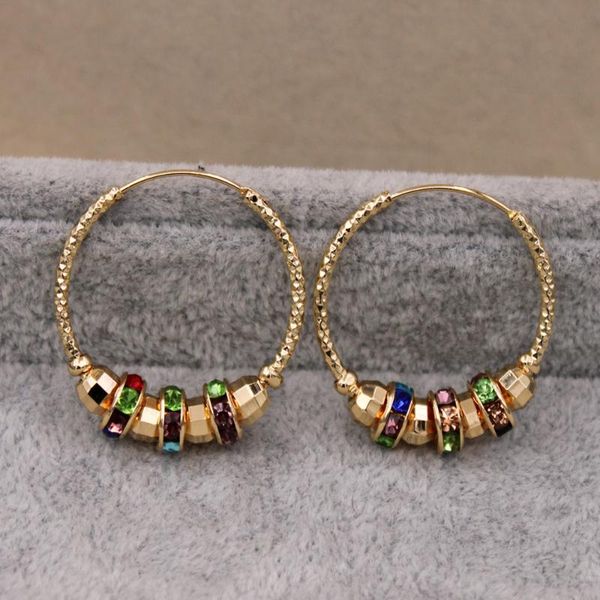 trendy statement hoop earrings for women gold color rainbow stone earring luxury jewelry accessorie wedding anniversary & huggie, Golden;silver
trendy statement hoop earrings for women gold color rainbow stone earring luxury jewelry accessorie wedding anniversary & huggie, Golden;silver