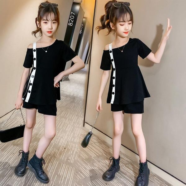 summer girls clothes sets fashion short sleeves t-shirts & shorts 2pcs suit children clothing for 4 6 8 9 10 12 13 years, White
summer girls clothes sets fashion short sleeves t-shirts & shorts 2pcs suit children clothing for 4 6 8 9 10 12 13 years, White
