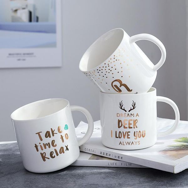 mugs nordic glod letter i love you white porcelain coffee mug ceramic cup for tea milk gift
mugs nordic glod letter i love you white porcelain coffee mug ceramic cup for tea milk gift