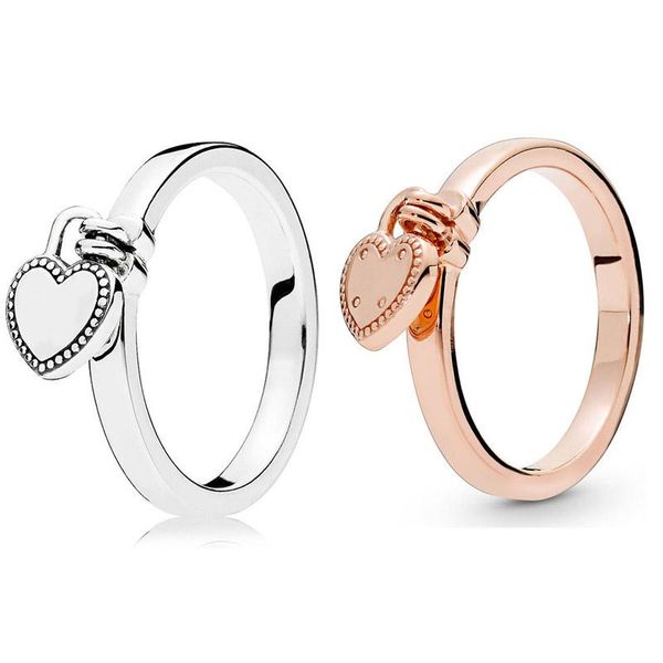 cluster rings baofu 925 sterling silver ring rose heart-shaped padlock love lock women's wedding gift fine jewelry, Golden;silver
cluster rings baofu 925 sterling silver ring rose heart-shaped padlock love lock women's wedding gift fine jewelry, Golden;silver