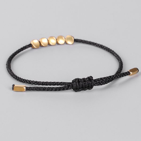 jewelry hand-woven red rope bracelet creative irregular copper bead hand rope pull bracelet, Black
jewelry hand-woven red rope bracelet creative irregular copper bead hand rope pull bracelet, Black