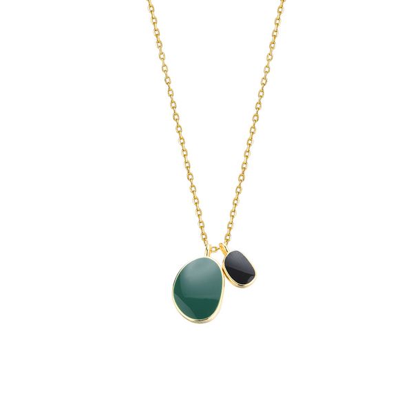 drop light glaze necklace luxury niche design feeling, is a necklace new female collarbone chain star studded anklet girl, Silver
drop light glaze necklace luxury niche design feeling, is a necklace new female collarbone chain star studded anklet girl, Silver