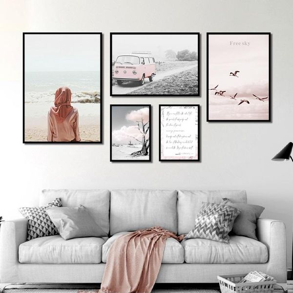paintings pink beach wall posters landscape canvas seagull sea tree sheet music car poster home decor pictures for living room
paintings pink beach wall posters landscape canvas seagull sea tree sheet music car poster home decor pictures for living room