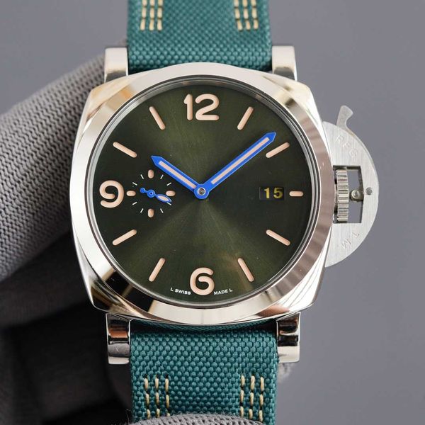 design men watches automatic movement 44mm male leather band 316l stainless steel casual sport wristwatches, Slivery;brown
design men watches automatic movement 44mm male leather band 316l stainless steel casual sport wristwatches, Slivery;brown