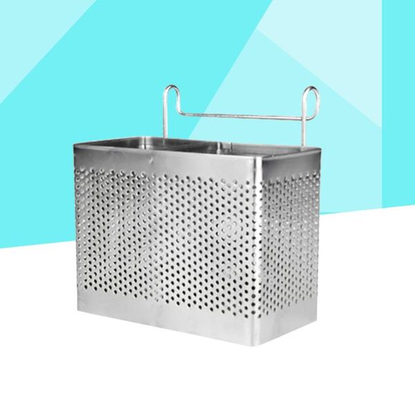 kitchen storage & organization rectangular stainless steel chopsticks holder hanging cutlery drying basket tableware drainer with hooks uten
kitchen storage & organization rectangular stainless steel chopsticks holder hanging cutlery drying basket tableware drainer with hooks uten