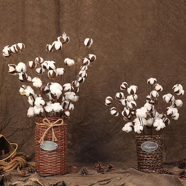 decorative flowers & wreaths 5/10pcs natural dried kapok cotton artificial diy wreath bouquet wedding home decoration
decorative flowers & wreaths 5/10pcs natural dried kapok cotton artificial diy wreath bouquet wedding home decoration