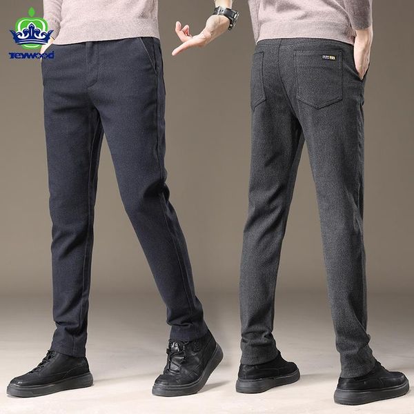 men's pants 2021 autumn winter casual men brand business brushed fabric clothing cotton formal trousers male 38, Black
men's pants 2021 autumn winter casual men brand business brushed fabric clothing cotton formal trousers male 38, Black
