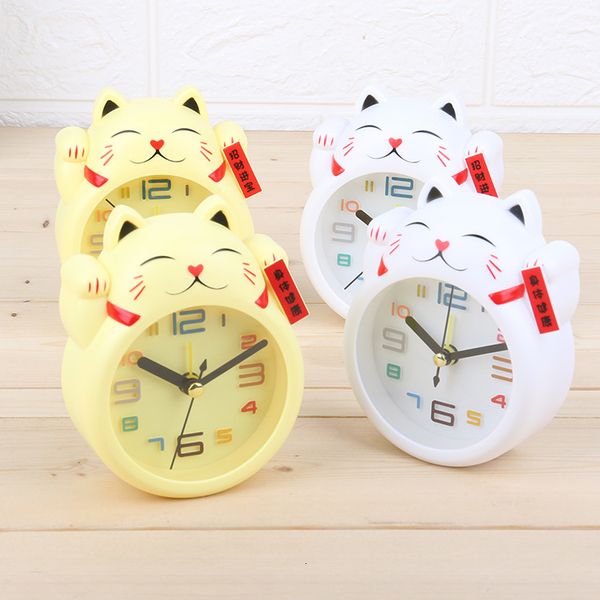 children's student mini bedside lovely dkstudy decoration creative cartoon fortune cat alarm clock
children's student mini bedside lovely dkstudy decoration creative cartoon fortune cat alarm clock