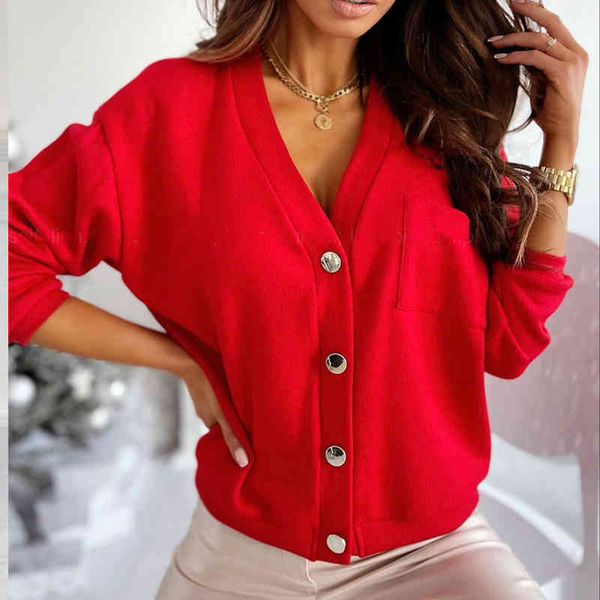 knits office lady casual solid blouse elegant v-neck long sleeve shirts women spring fashion button pullover streetwear blusa 2xl 5o bptr, White
knits office lady casual solid blouse elegant v-neck long sleeve shirts women spring fashion button pullover streetwear blusa 2xl 5o bptr, White