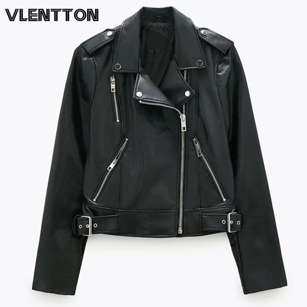 2021 spring autumn women bla faux leather jaet casual zipper with belt biker coat female casual solid short outwear, Black
2021 spring autumn women bla faux leather jaet casual zipper with belt biker coat female casual solid short outwear, Black