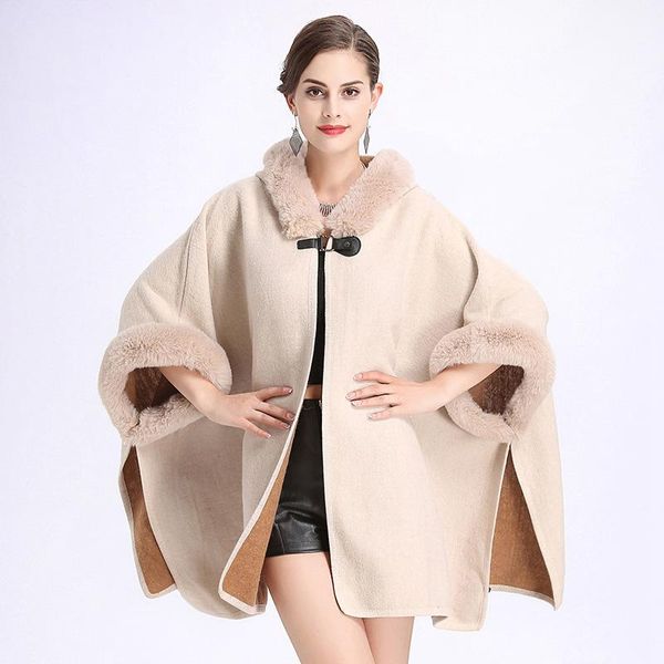 scarves the women autumn & winter loose knit cardigan hooded shawl knitted cape coat femme fausse fourrure manteau, Blue;gray
scarves the women autumn & winter loose knit cardigan hooded shawl knitted cape coat femme fausse fourrure manteau, Blue;gray