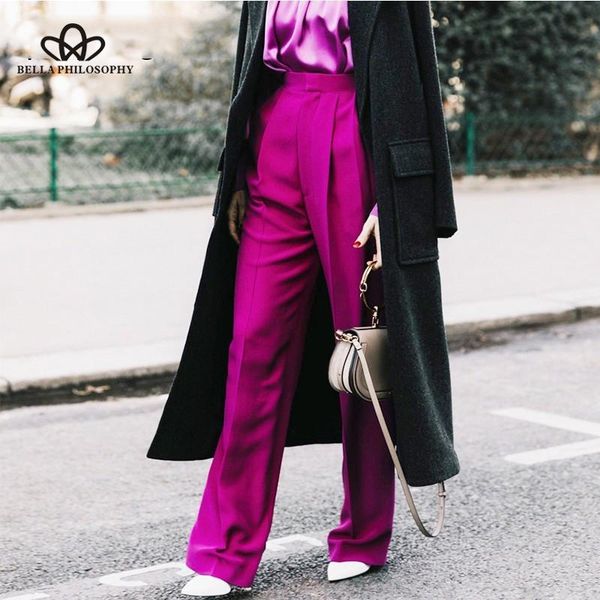 women's pants & capris heydress 2021 autumn long female high waist solid straight trousers for women large size casual fashion clothes, Black;white
women's pants & capris heydress 2021 autumn long female high waist solid straight trousers for women large size casual fashion clothes, Black;white