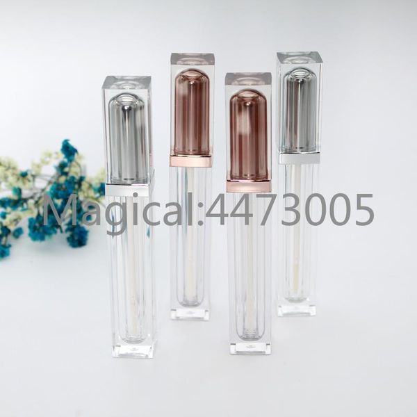 storage bottles & jars 10/20/30pcs empty clear square cosmetic lip gloss tube with rose gold/silver cap diy sub bottling beauty makeup
storage bottles & jars 10/20/30pcs empty clear square cosmetic lip gloss tube with rose gold/silver cap diy sub bottling beauty makeup