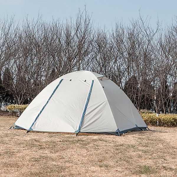 tents and shelters 2 persons beige gray double layer outdoor camping tent 210d oxford cloth aluminum pole anti-storm tourism for hiking
tents and shelters 2 persons beige gray double layer outdoor camping tent 210d oxford cloth aluminum pole anti-storm tourism for hiking