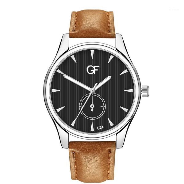 ly men quartz watch pu leather belt luminous pointer fashion wristwatches gifts m99, Slivery;brown
ly men quartz watch pu leather belt luminous pointer fashion wristwatches gifts m99, Slivery;brown
