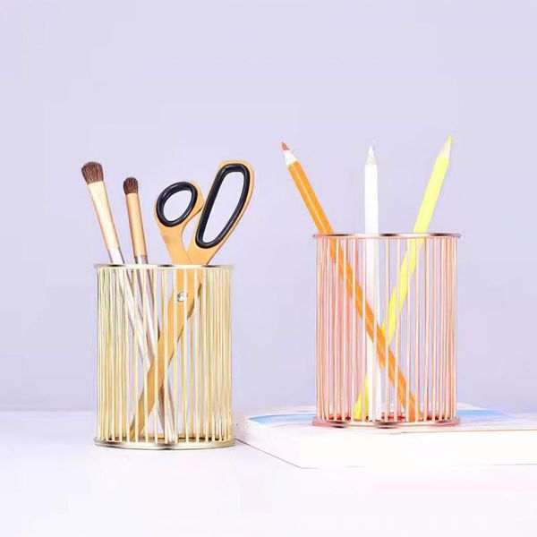 storage baskets metal pen holder creative fashion multi-function deskbox office stationery for study supplies
storage baskets metal pen holder creative fashion multi-function deskbox office stationery for study supplies