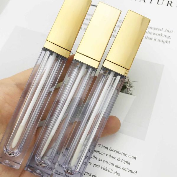 storage bottles & jars 5/10/50pcs empty lip gloss tubes square gold cap,lip glaze eyelash bottle mascara tube packing container
storage bottles & jars 5/10/50pcs empty lip gloss tubes square gold cap,lip glaze eyelash bottle mascara tube packing container
