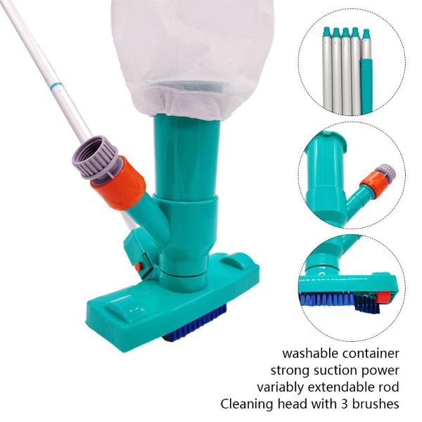 mini jet swimming pool vacuum cleaner tools set objects suction fountain pond head brush cleaning & accessories
mini jet swimming pool vacuum cleaner tools set objects suction fountain pond head brush cleaning & accessories