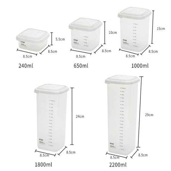 storage bottles & jars reusable pp box plastic clear container with pour lids kitchen dried grains tank home 1pc
storage bottles & jars reusable pp box plastic clear container with pour lids kitchen dried grains tank home 1pc