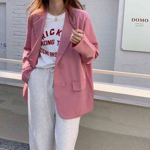 suits summer women double-breasted solid long sleeve chiffon all-match blazers spring elegant korean style loose ladies chic outwear lk6a 7m, White;black
suits summer women double-breasted solid long sleeve chiffon all-match blazers spring elegant korean style loose ladies chic outwear lk6a 7m, White;black