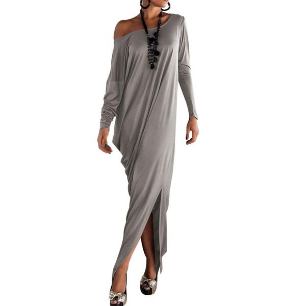 casual dresses 2021 arrival black autumn long club dress cotton sleeve maxi ladies side slit party, Black;gray
casual dresses 2021 arrival black autumn long club dress cotton sleeve maxi ladies side slit party, Black;gray