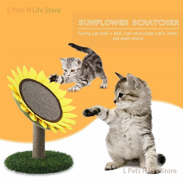 cat toys sunflower design sisal scratcher durable scratchboard tree interactive toy pet supplies
cat toys sunflower design sisal scratcher durable scratchboard tree interactive toy pet supplies