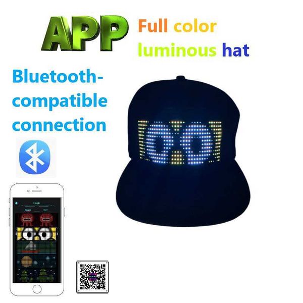 mobile phone app control luminous led cotton baseball cap men women hip hop dad mh hat for nightclub dance party gift
mobile phone app control luminous led cotton baseball cap men women hip hop dad mh hat for nightclub dance party gift