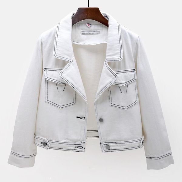jacket 2021 spring korean fashion white denim jacket women loose casual student outerwear suit collar short jeans jackets coat female, Black;brown
jacket 2021 spring korean fashion white denim jacket women loose casual student outerwear suit collar short jeans jackets coat female, Black;brown