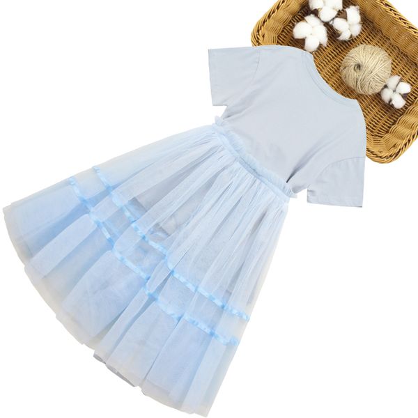 girls summer clothes floral tshirt + mesh skirt clothing for girls big bow kids girl clothes set casual style childrens suits, White
girls summer clothes floral tshirt + mesh skirt clothing for girls big bow kids girl clothes set casual style childrens suits, White