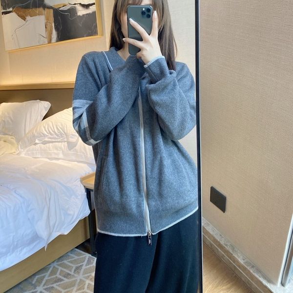 giraffe lapel zipper shirt new winter tb wool sweater coat stripe knitted cardigan women, White;black
giraffe lapel zipper shirt new winter tb wool sweater coat stripe knitted cardigan women, White;black