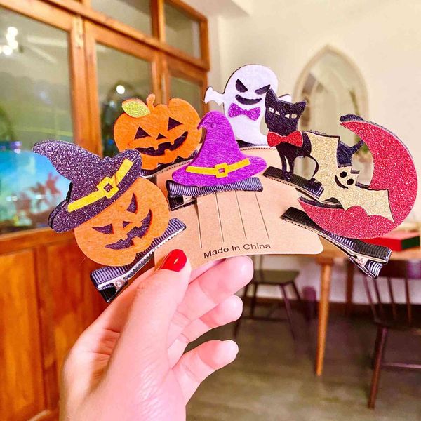 christmas creative halloween costume children's three-dimensional hairpin ghost festival decoration selling cute bat wizard hat pumpkin
christmas creative halloween costume children's three-dimensional hairpin ghost festival decoration selling cute bat wizard hat pumpkin