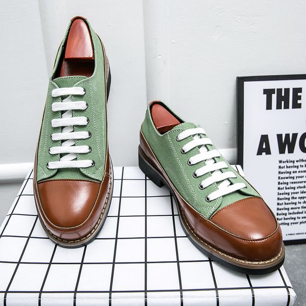 leather shoes men casual lace up low heel platform shoes classic leather premium casual luxurious oxford shoes, Black
leather shoes men casual lace up low heel platform shoes classic leather premium casual luxurious oxford shoes, Black