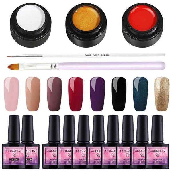 nail art kits coscelia gel polish set semi permanent varnish soak off uv kit for gellack base coat manicure
nail art kits coscelia gel polish set semi permanent varnish soak off uv kit for gellack base coat manicure