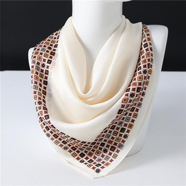 silk scarfs for ladies square neck hair scarf foulard neckerchief bandana shawls and wraps women plaid print scarves, Blue;gray
silk scarfs for ladies square neck hair scarf foulard neckerchief bandana shawls and wraps women plaid print scarves, Blue;gray