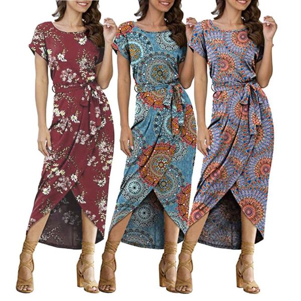 men's t-shirts vintage floral maxi boho dresses elegant beach sash v-neck split print tunic long summer dress women vestidos#j30, White;black
men's t-shirts vintage floral maxi boho dresses elegant beach sash v-neck split print tunic long summer dress women vestidos#j30, White;black