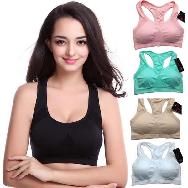 gym clothing women bra fitness stretch tank seamless young girls racerback breathable nylon sport, White;black
gym clothing women bra fitness stretch tank seamless young girls racerback breathable nylon sport, White;black